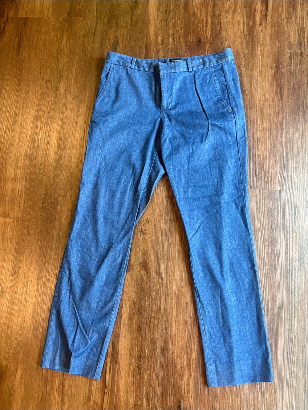 Banana Republic Ryan Blue Women's Denim Dress Pants - Straight Leg